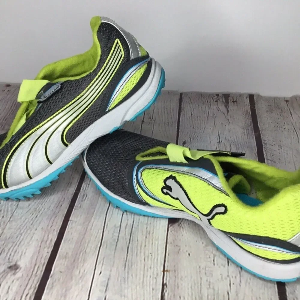Puma Sport Lifestyle Women’s Green/White Running Athletic Shoes Size 7.5‎